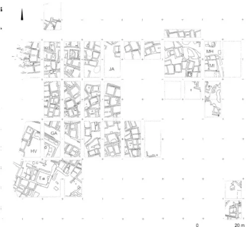 Figure 13. Building Complexes of Aşıklı (Düring, B. S. 2006). 