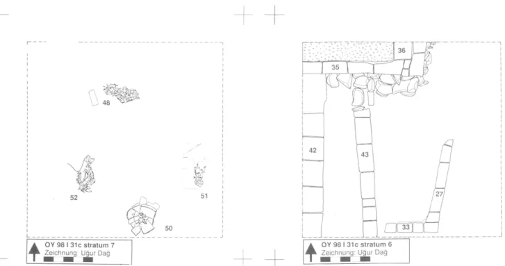 Abb. 11  :  Oylum Hoyuk 1998. Areal I 31c 