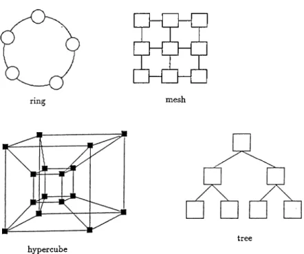 Figure  2.10:  Interconnection  topologies