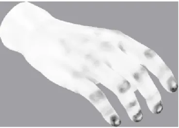 Figure 2.5: Mean curvature estimation of a mesh calculated by [28]