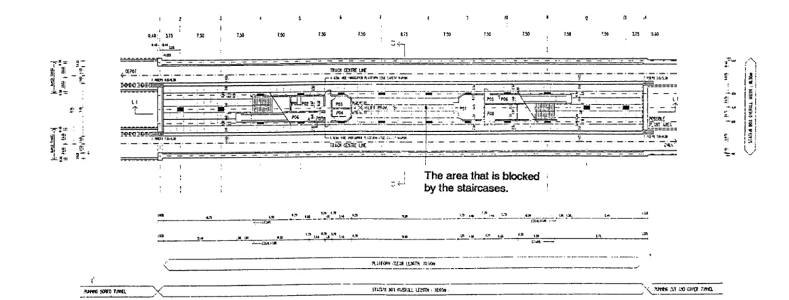Figure 25.  Platform  I.cvcl  Plan of the A.l^.'l'.i.  Station, Ankara