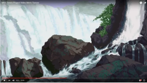 Figure 4: Tuncez, Meriç (2016), [video still], In Are We Exclusive Yet? Courtesy of the Artist, Retrieved from https://www.youtube.com/watch?v=O3tcmLkbFtY