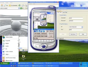 Fig. 4. Screenshot of PocketDrive system