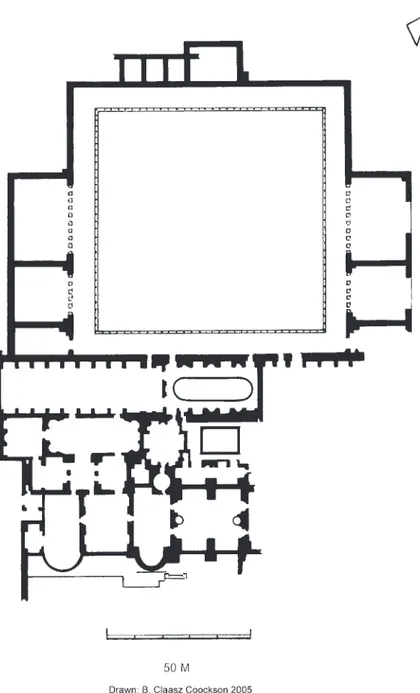 Fig. 4. The  Çankırıkapı Bath-house, (after Akok 1968).
