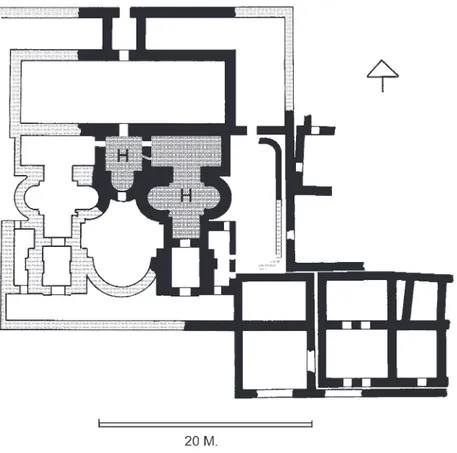 Fig. 5. The ‘Askeri Cezaevi’ Bath-house (Sogukkuyu: after Akok 1968).