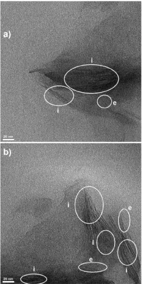 FIGURE 4 PMATRIF/DSC thermograms of pure PMATRIF and MMT nanocomposites with different loadings (heating rate: