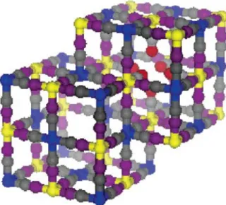 Figure 5.Structure of M[Fe(CN) 5 NO] compounds showing the porous nature of the  framework