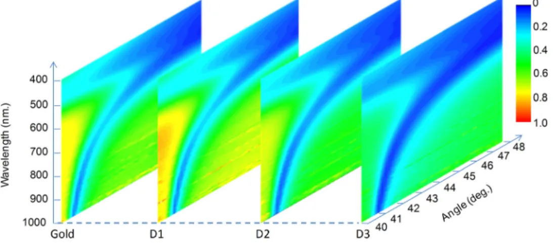 FIG. 3. Experimental setup (Kretschmann configuration) used to excite SPP on metal surface coated with SWNT network