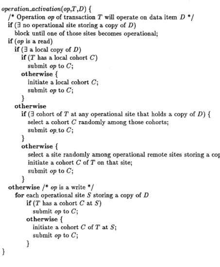Figure 1.  Operation activation procedure. 