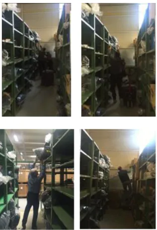 Şekil  5’te  verilen  çalışma  duruşlarına  bakıldığında; 