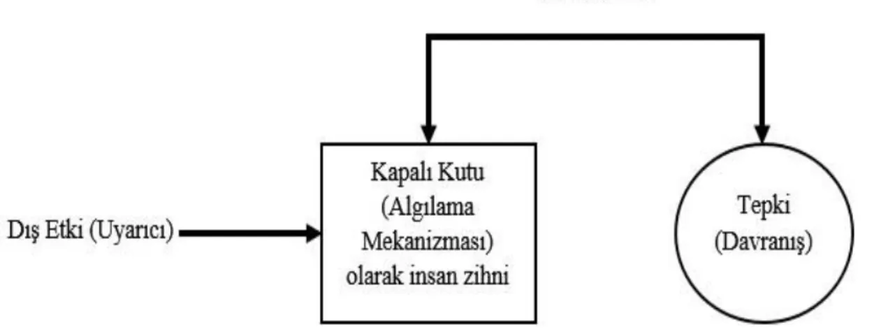 Şekil 3. Dış Etkilerin Tepkiye (Davranışa) Dönüşümü 