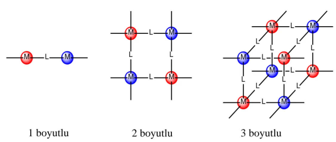Şekil 2.5: Koordinasyon polimeri şematik boyutları. 