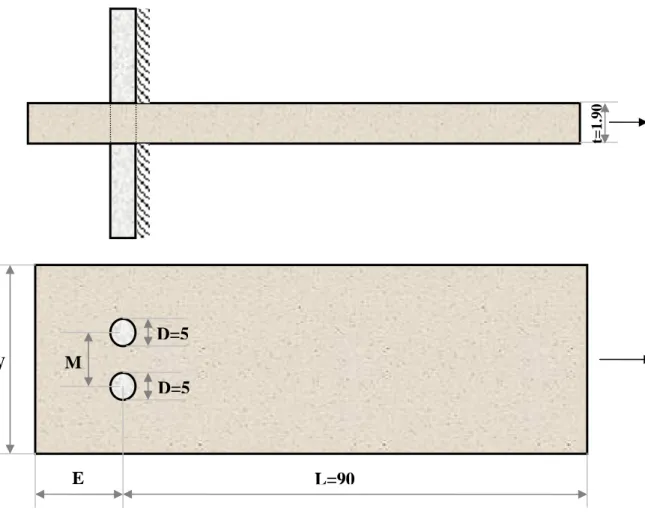 Şekil 1.3 Plakaların geometrik değişkenleri ve yükleme şartları 