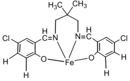 Şekil 3.2.  Tek çekirdekli demir monomer 