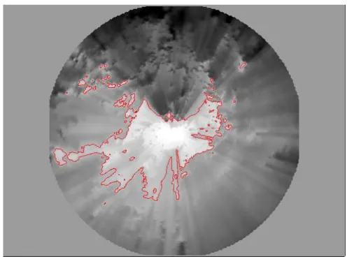 Figure 2.7: 58dBµV /m coverage for %1 time values of TV broadcasting using Bilspect