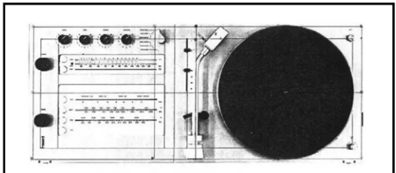 Figure 2. &#34;The unity of form is not a given…&#34; Braun record player, designed by  Dieter Rams