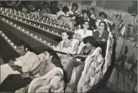 Figure 18. A ride from the amusement park of ICP, namely Luna Park, frequently drawn in the  women’s graphical representations of memory 
