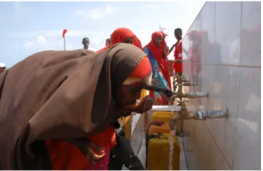 Figure 3.1: An example to a WDU in Somalia refugee camp of TRC [4]