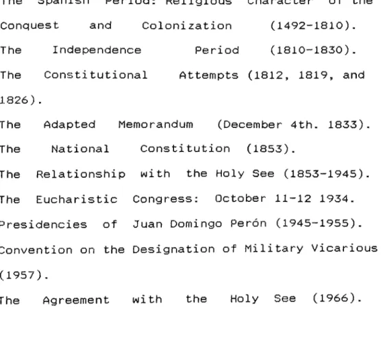 TABLE  1:  MAIN  HISTORICAL  EVENTS