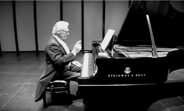 Figure 11. 4′33″, by John Cage (1952), A performance by William Marx, 2010 