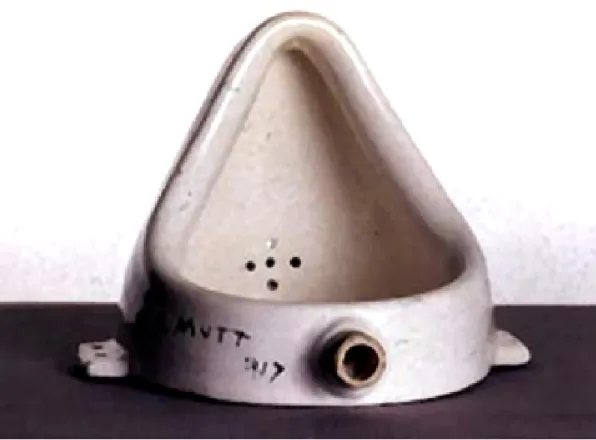 Fig. 2. Marcel Duchamp, Fountain, 1917.