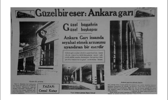 Figure 17. “A Beautiful Creation: Ankara Train Station—The Beautiful Gate of the Beautiful Capital.”