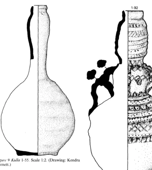 Figure  10 Kulla  1-92. Scale  1.2. (Drawing: Kendra  Burnett.) 