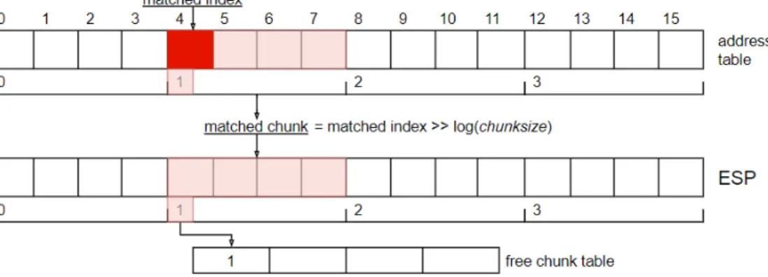 Figure 4.4: Chunk indexing in delspm instruction.
