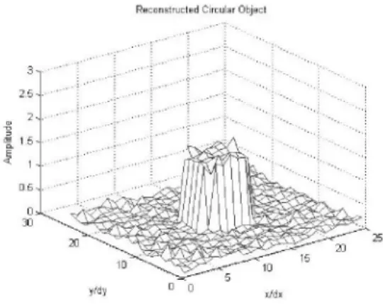 Fig. 3. Reconstructed field 4. CONCLUSION