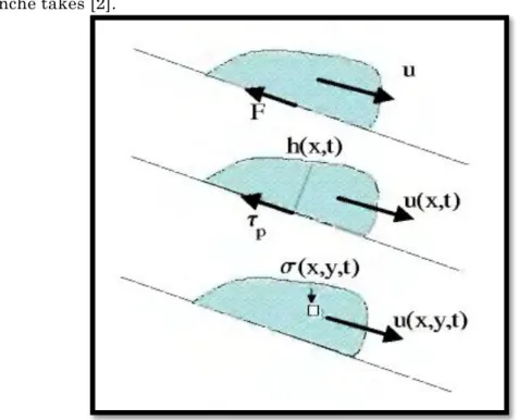 Figure 1.4: “Different spatial scales used for describing avalanches” [1]. 