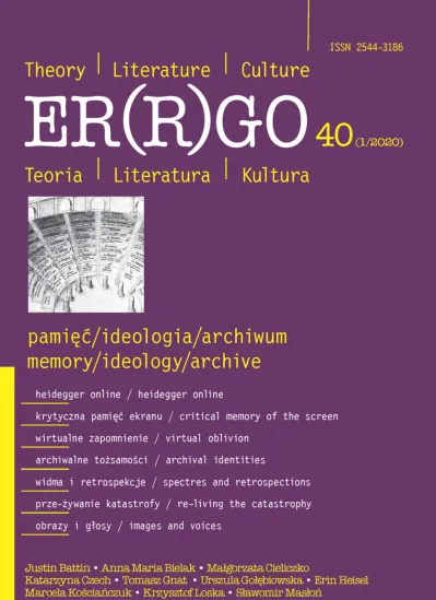 Retro – neutralne i krytyczne - Er(r)go : teoria, literatura, kultura