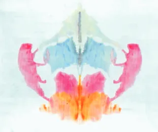 Figure 8. The VIIIth blot of the Rorschach Test
