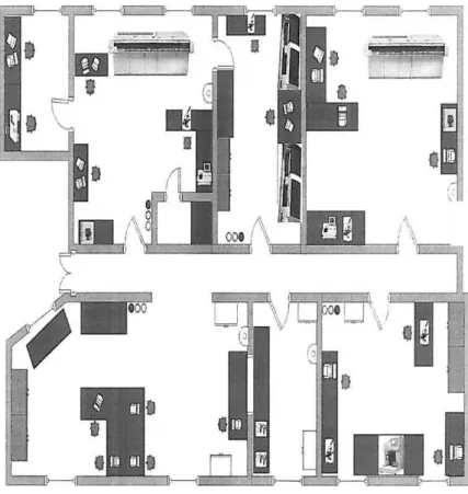 Fig. 1. Scheme of the medical laboratory (own elaboration) 