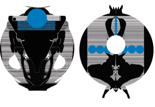 Illustration 8 from left: Cosmic vessels I–II, 2015