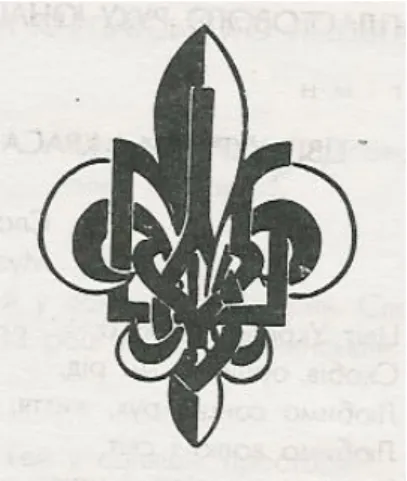 Figure 1. The symbol of the Ukrainian youth scouting organization “Płast” 