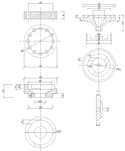 Fig. 1. Left side – modified steam turbulator, right side – modified mazout  turbulator 