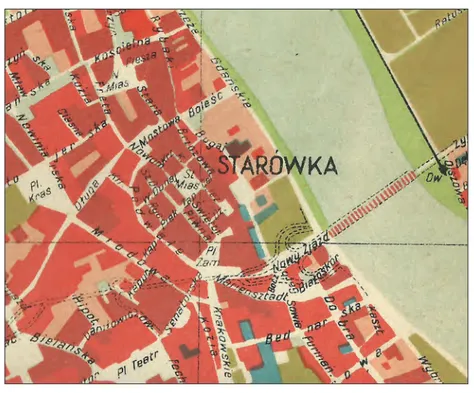 Mapa zniszczeń Warszawy nie była jedyną publikacją wydaną przez Biuro  Kartograficzne GUPK, która w końcu 1949 roku została wstrzymana przez  cenzurę
