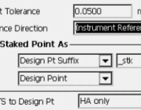 Figure 2-63. Config: Stakeout Parms