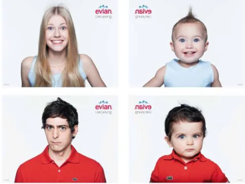 Figure 2. Evian’s Baby&amp;Me campaign (The Inspiration Room, 2013). 