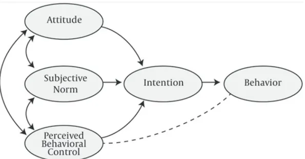 Figure 2: Theory of planned behaviour (Soorgi et al 2015) 