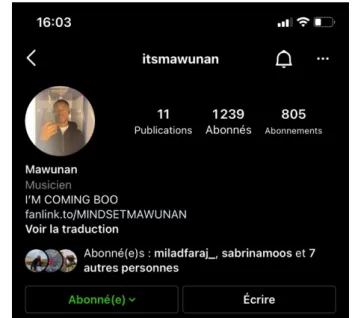 Figure 9. Mawunan's views and  likes (Instagram Business  Ac-count Mawunan) 