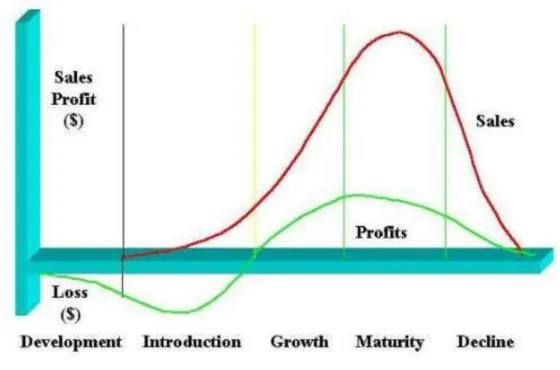 Figure 6: The product life cycle 