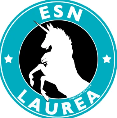 Figure 5: ESN Laurea's first logo 