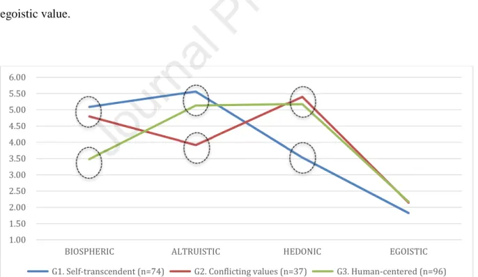 Fig. 1. Value-Pair Clustering Profiles’ Characteristics 