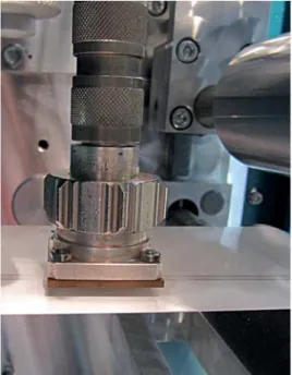 Figure 2. Sintering head integrated into  Coatema roll-to-roll production  equip-ment.