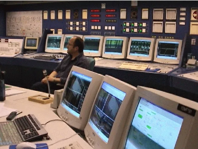 Figure 2.4. Loviisa and Olkiluoto plant training simulators and experimental control room of  Fortum Nuclear Services  have been used in the IDEC project in 2003.