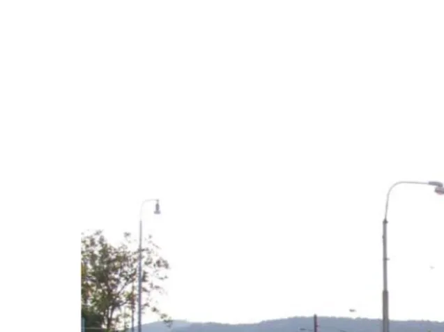 Fig. 3: Traffic saddle in the centre of Zlín (Photo P. Dohnal 2009)