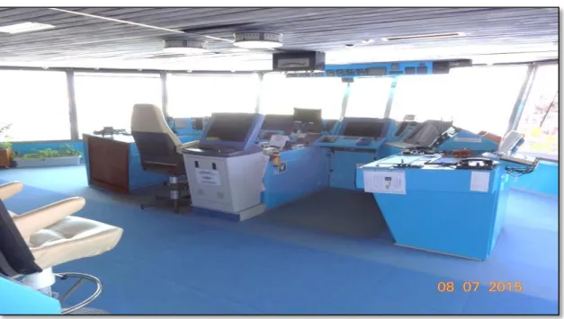 Figure 3: Main bridge console 
