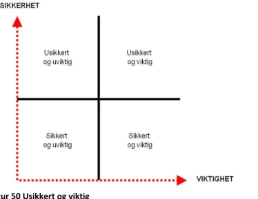 Figur 50 Usikkert og viktig