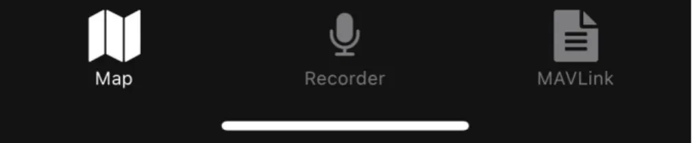 Figure 3.2: The Mobile Application Tab Navigator.